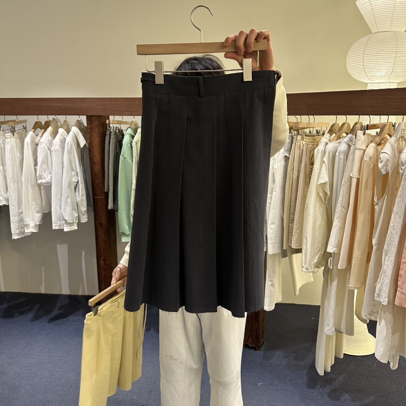 FURE韓國代購女士新款26春夏推薦時尚熱賣職業半身裙中短裙FURE半身裙/中短裙圖色2