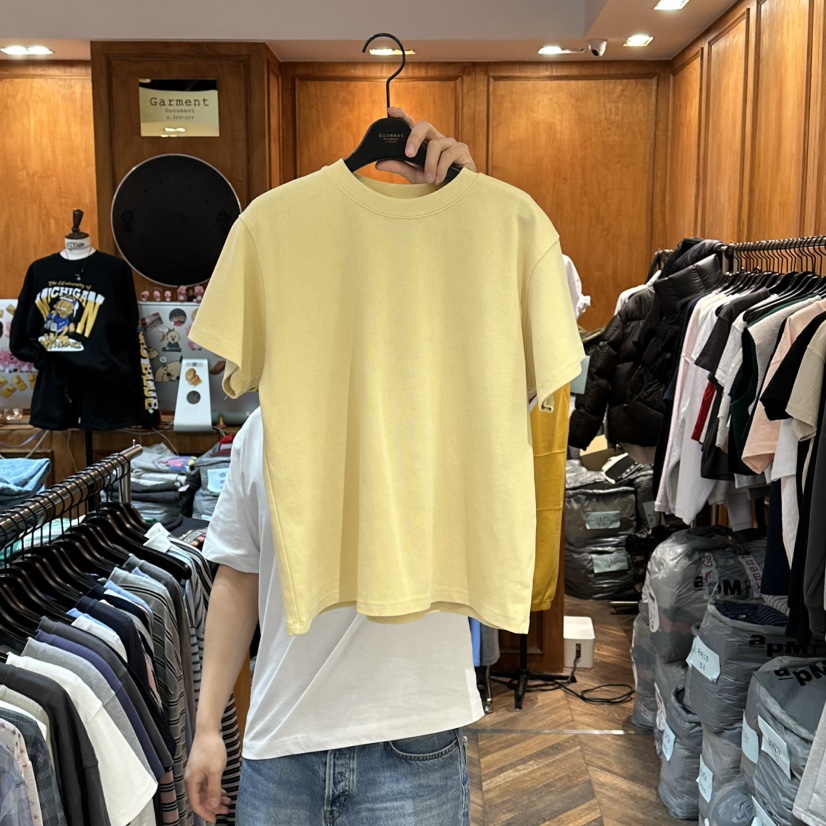 GARMENT-P韓國代購女士新品休閑真品26春夏時尚熱賣人氣T恤GARMENTT恤圖色2