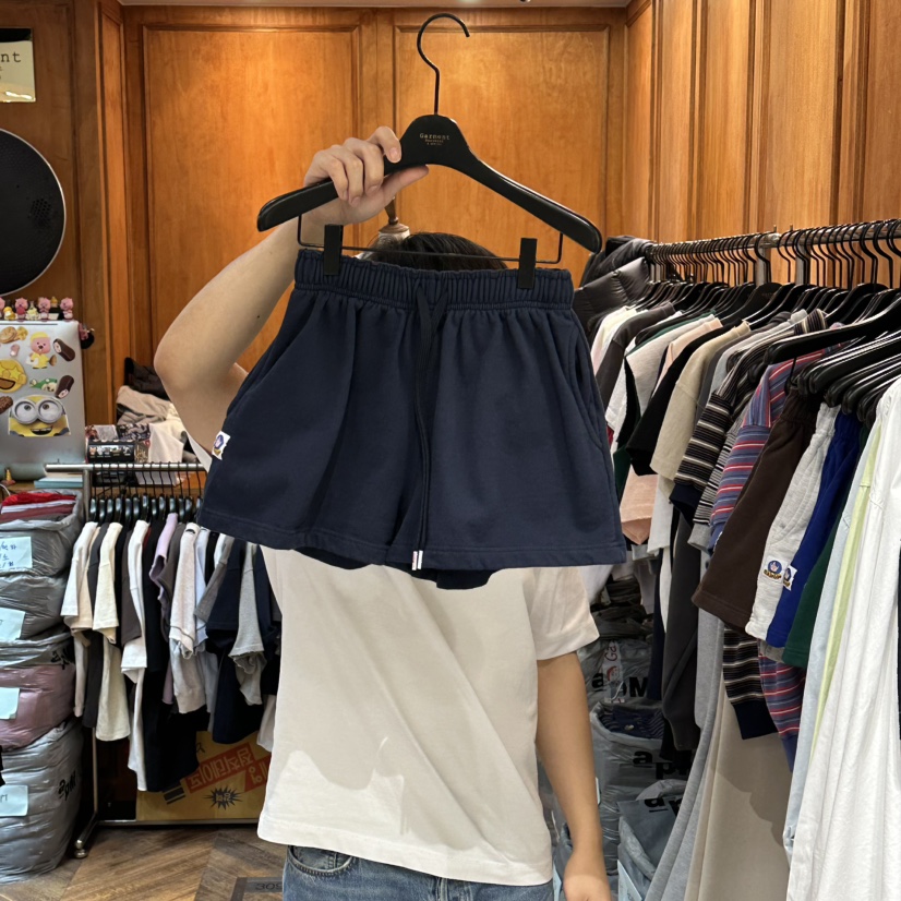 GARMENT-P東大門直郵女裝新款休閑真品推薦26春夏時尚短褲GARMENT短褲圖色9深藍色
