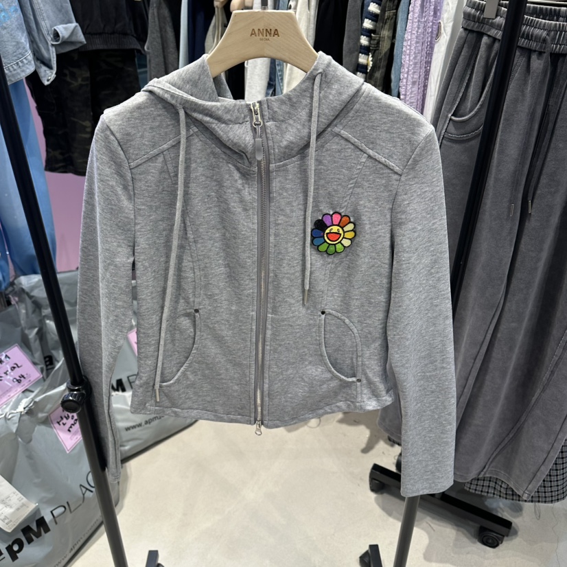 ANNA-P東大門代購女士新品職業推薦時尚熱賣人氣夾克拉鏈ANNA-P夾克圖色2