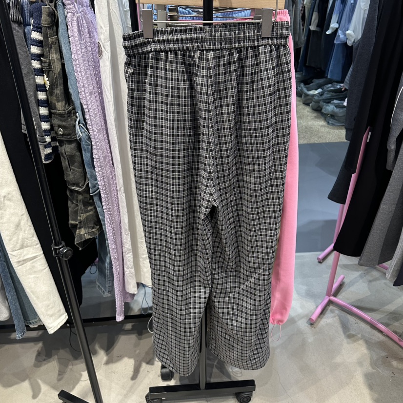 ANNA-P東大門代購女士新品時尚休閑熱賣職業推薦休閑褲格子ANNA-P休閑褲