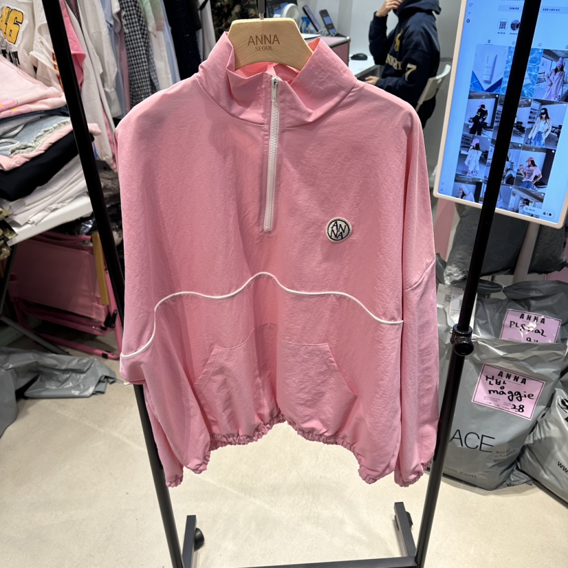 ANNA-P韓國直郵女士新款推薦職業休閑真品26春夏襯衫蕾絲衫ANNA-P襯衫/蕾絲衫圖色1