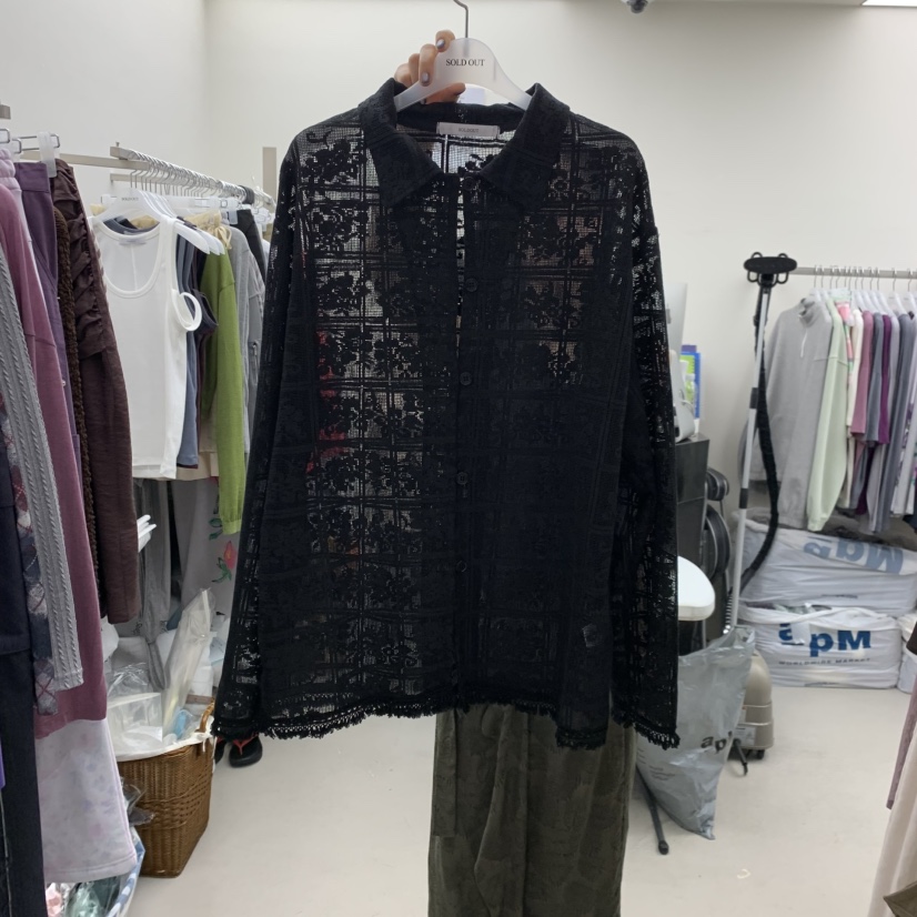 SOLD OUT東大門代購女裝新品人氣推薦職業熱賣襯衫蕾絲衫SOLD OUT襯衫/蕾絲衫圖色1