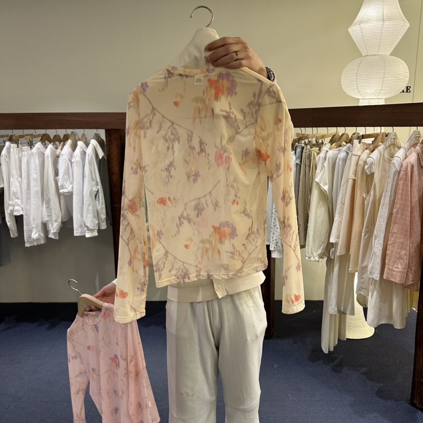 FURE東大門直郵女士新品職業真品推薦26春夏時尚人氣長袖T恤FURE長袖T恤