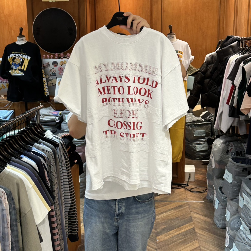 GARMENT-P東大門代購女士新品時尚人氣26春夏休閑熱賣T恤GARMENTT恤圖色1