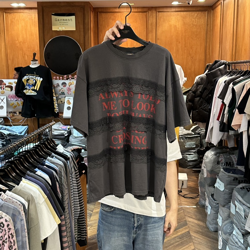 GARMENT-P東大門代購女士新品時尚人氣26春夏休閑熱賣T恤GARMENTT恤圖色3