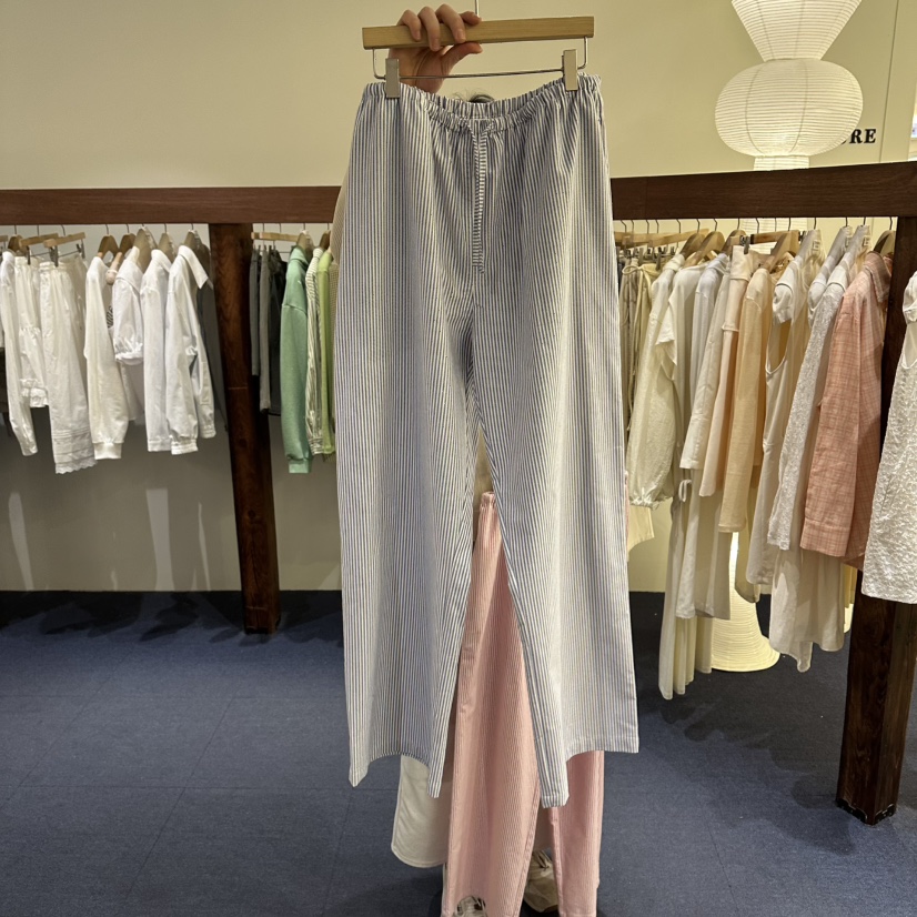 FURE韓國代購女裝新款人氣真品時尚推薦26春夏休閑褲棉布FURE休閑褲圖色1