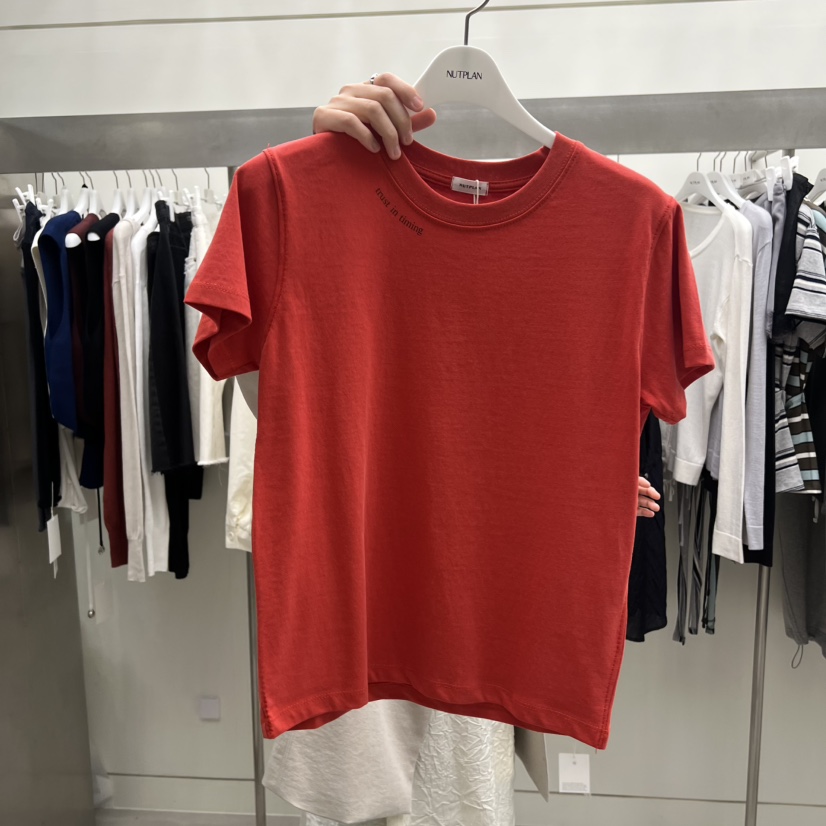 NUTPLAN東大門直郵女裝新款時尚真品人氣熱賣推薦休閑T恤NUTPLANT恤圖色1