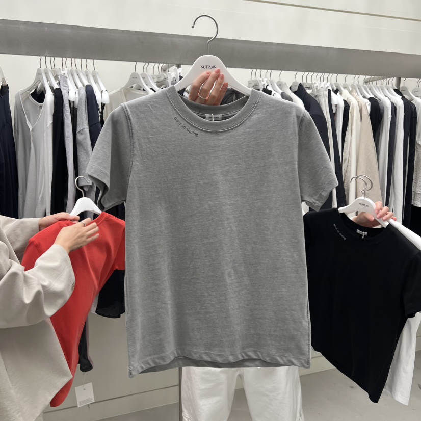 NUTPLAN東大門直郵女裝新款時尚真品人氣熱賣推薦休閑T恤NUTPLANT恤圖色2