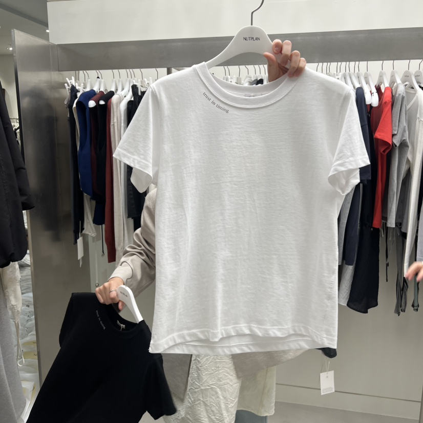 NUTPLAN東大門直郵女裝新款時尚真品人氣熱賣推薦休閑T恤NUTPLANT恤圖色3