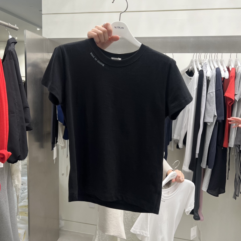 NUTPLAN東大門直郵女裝新款時尚真品人氣熱賣推薦休閑T恤NUTPLANT恤圖色4