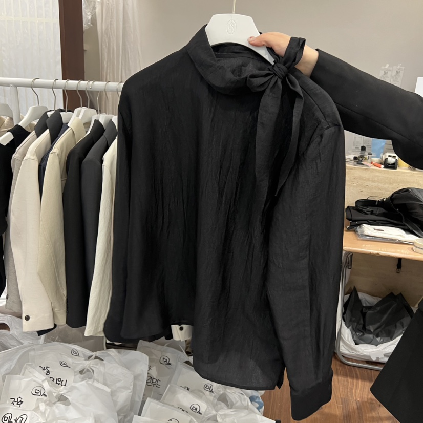 UNDERSTANDING東大門代購女士新品時尚人氣26春夏襯衫蕾絲衫UNDERSTANDING襯衫/蕾絲衫圖色3