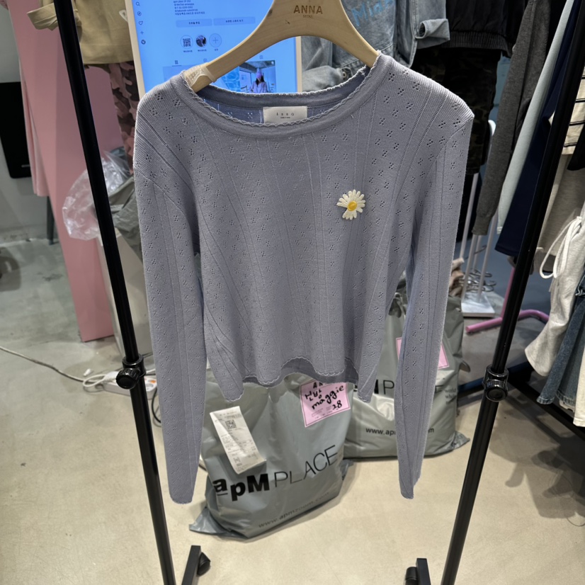 ANNA-P韓國直郵女士新品真品推薦時尚熱賣人氣職業針織衫ANNA-P針織衫圖色2