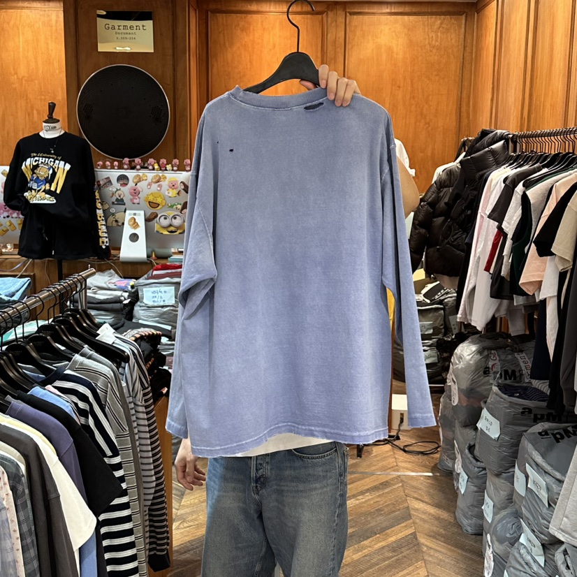GARMENT-P東大門直郵女裝新款26春夏休閑真品時尚長袖T恤GARMENT長袖T恤