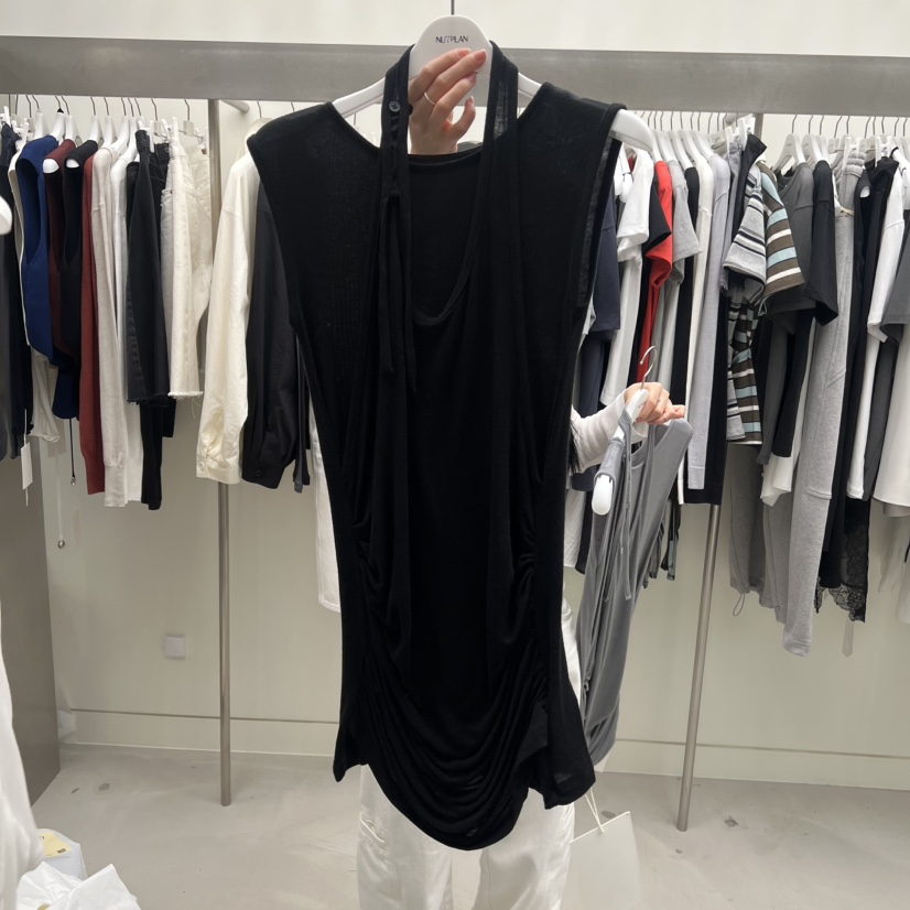 NUTPLAN韓國直郵女裝新品休閑人氣推薦職業時尚熱賣吊帶背心NUTPLAN吊帶/背心圖色3