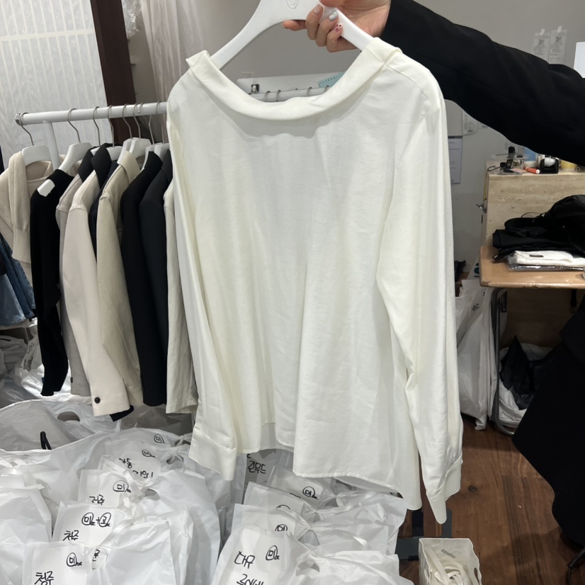 UNDERSTANDING東大門實拍女裝新品26春夏真品職業襯衫蕾絲衫UNDERSTANDING襯衫/蕾絲衫圖色1