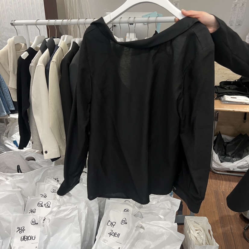 UNDERSTANDING東大門實拍女裝新品26春夏真品職業襯衫蕾絲衫UNDERSTANDING襯衫/蕾絲衫圖色2