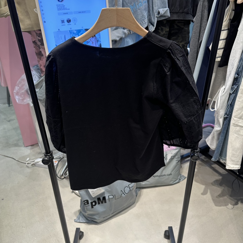 ANNA-P東大門代購女士新款職業26春夏時尚熱賣推薦T恤蕾絲ANNA-PT恤