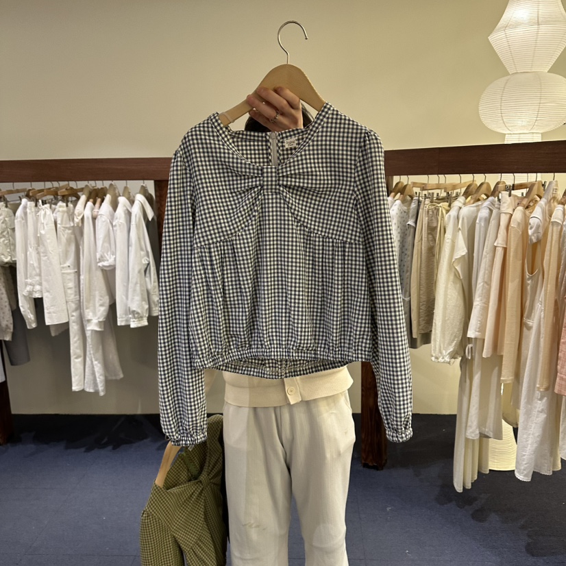 FURE韓國代購女士新品熱賣人氣時尚休閑職業26春夏襯衫蕾絲衫FURE襯衫/蕾絲衫圖色1