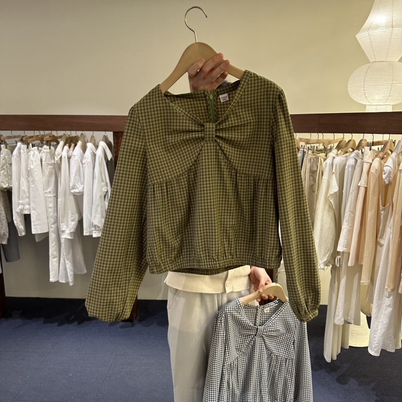 FURE韓國代購女士新品熱賣人氣時尚休閑職業26春夏襯衫蕾絲衫FURE襯衫/蕾絲衫圖色2