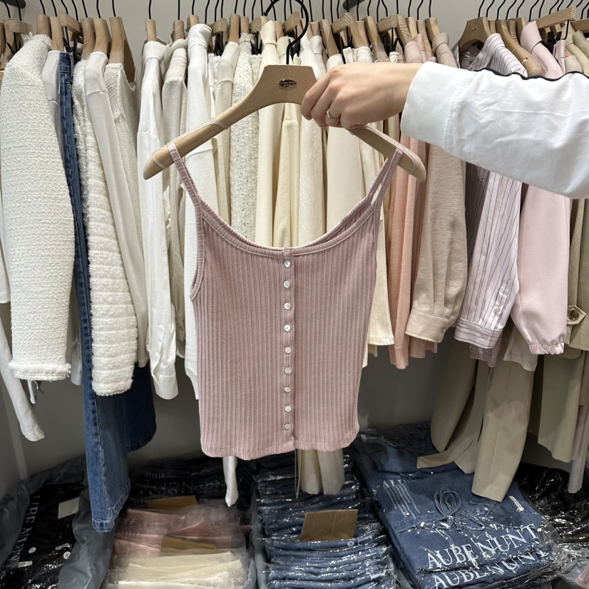 aube nunt東大門直郵女裝新品職業熱賣真品推薦吊帶背心aube nunt吊帶/背心圖色2