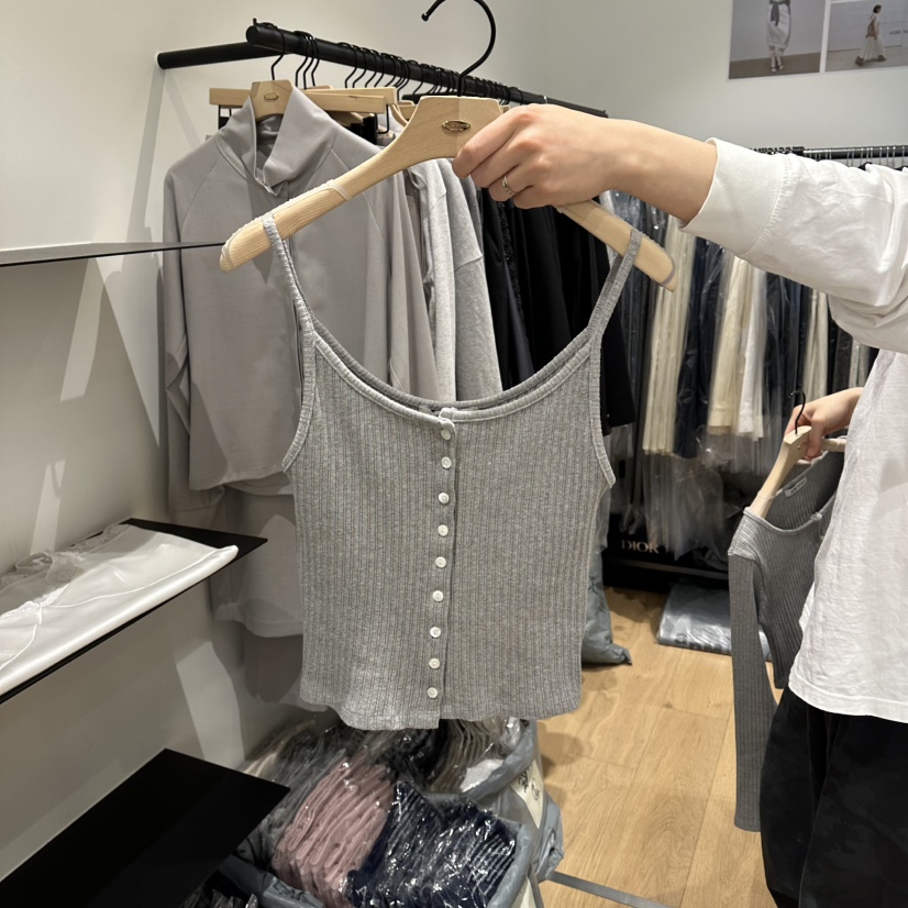 aube nunt東大門直郵女裝新品職業熱賣真品推薦吊帶背心aube nunt吊帶/背心圖色4