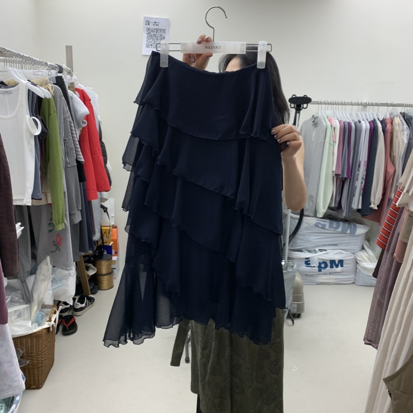 SOLD OUT韓國直郵女裝新款26春夏職業時尚休閑真品人氣長裙SOLD OUT長裙圖色3