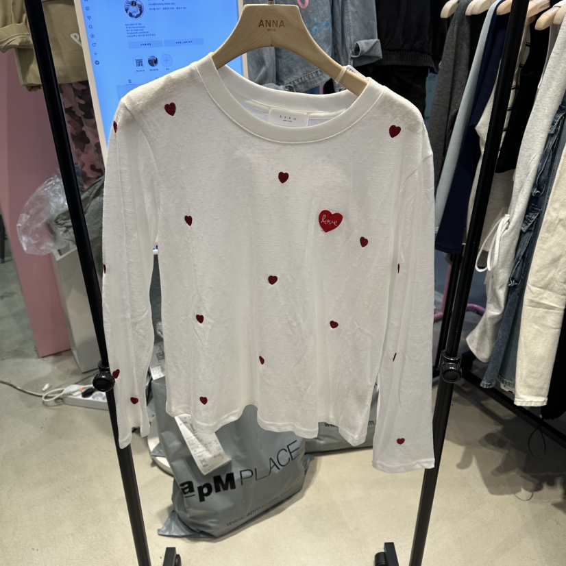 ANNA-P東大門直郵女裝新品休閑熱賣真品時尚職業長袖T恤ANNA-P長袖T恤圖色1