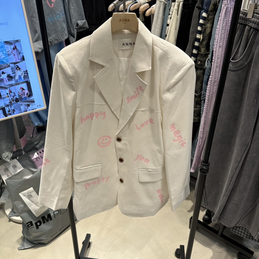 ANNA-P韓國代購女裝新品熱賣休閑職業時尚26春夏人氣夾克ANNA-P夾克圖色2