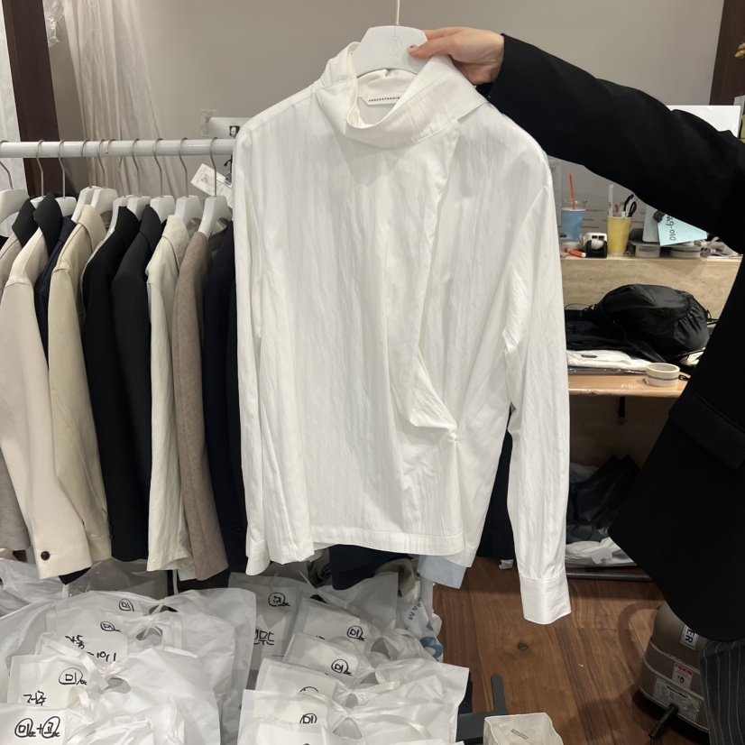 UNDERSTANDING東大門實拍女裝新品時尚推薦熱賣襯衫蕾絲衫UNDERSTANDING襯衫/蕾絲衫圖色2