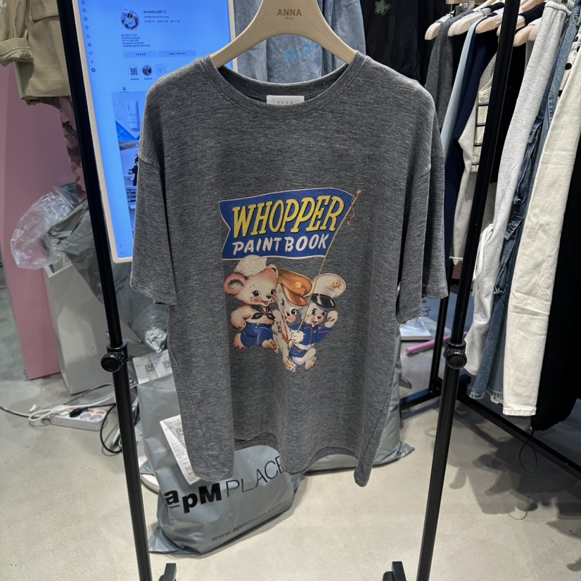 ANNA-P東大門實拍女裝新款時尚人氣真品休閑26春夏熱賣T恤ANNA-PT恤圖色2