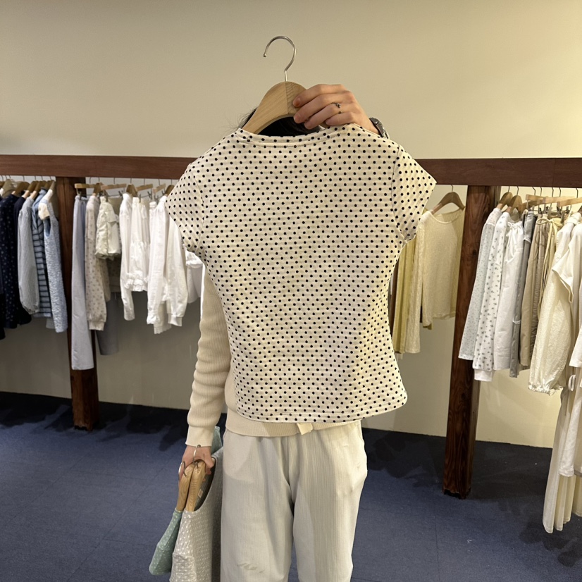 FURE韓國直郵女士新款職業真品休閑時尚推薦26春夏人氣T恤FURET恤