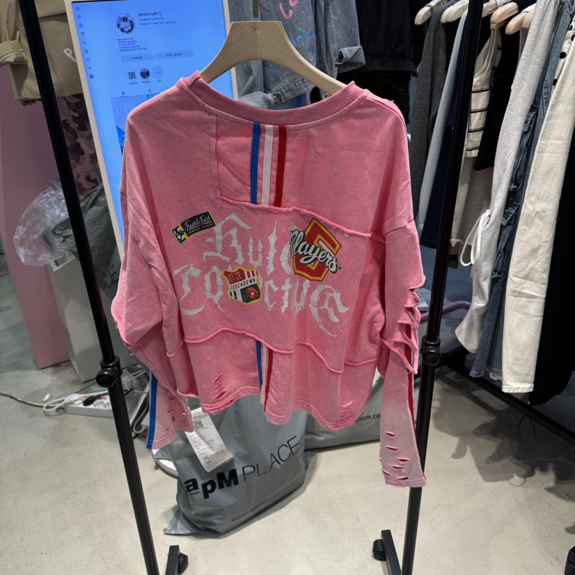 ANNA-P東大門實拍女士新品人氣熱賣休閑推薦長袖T恤假兩件ANNA-P長袖T恤