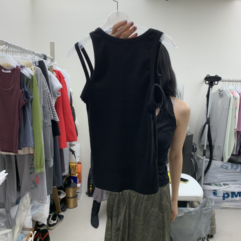 SOLD OUT韓國直郵女士新款人氣時尚26春夏真品職業吊帶背心SOLD OUT吊帶/背心