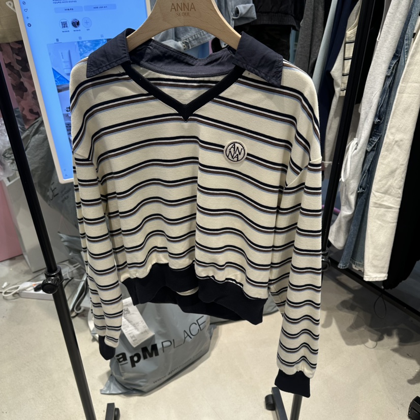 ANNA-P韓國代購女士新品真品推薦熱賣休閑時尚26春夏衛衣ANNA-P衛衣圖色1