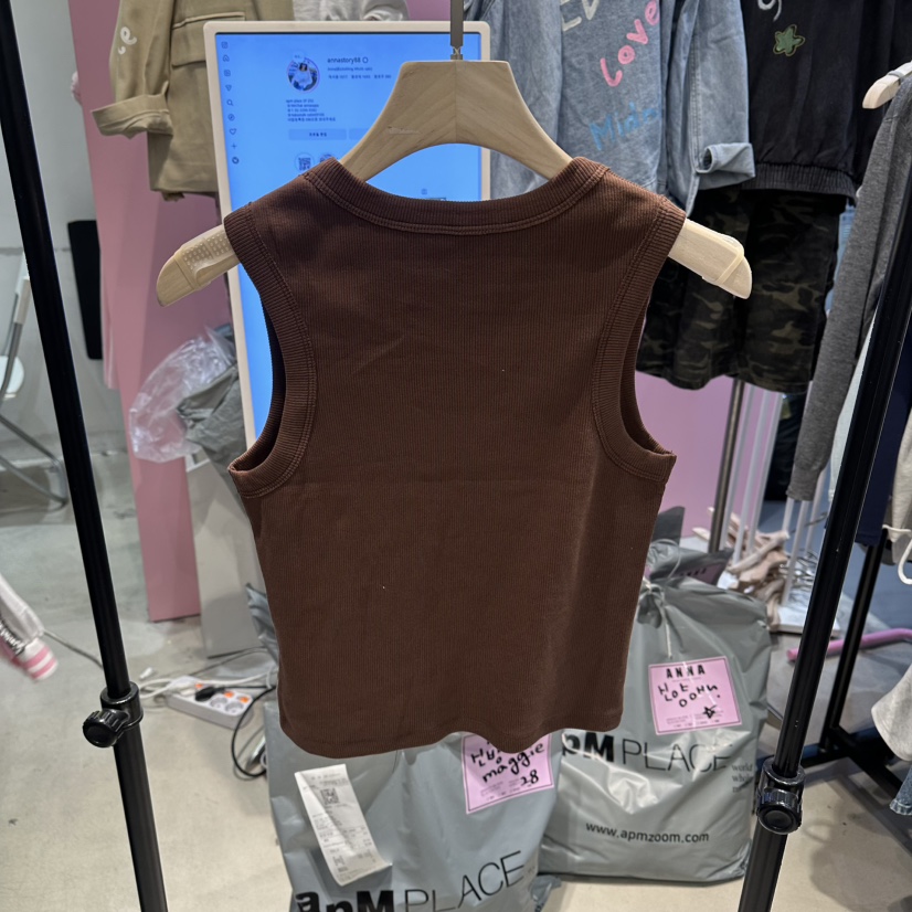 ANNA-P韓國直郵女裝新款真品推薦時尚休閑職業熱賣吊帶背心ANNA-P吊帶/背心