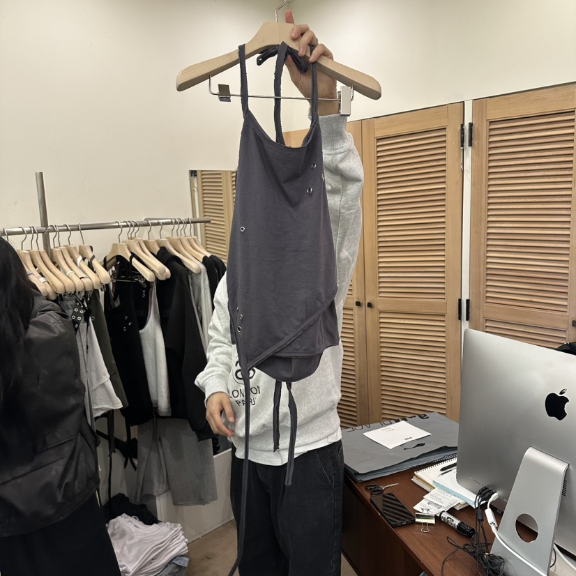 NUT東大門代購女裝新品人氣時尚推薦真品熱賣26春夏吊帶背心NUT吊帶/背心圖色3