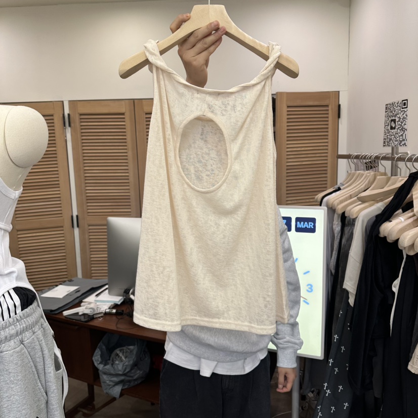 NUT韓國直郵女裝新款26春夏人氣真品熱賣推薦時尚吊帶背心NUT吊帶/背心