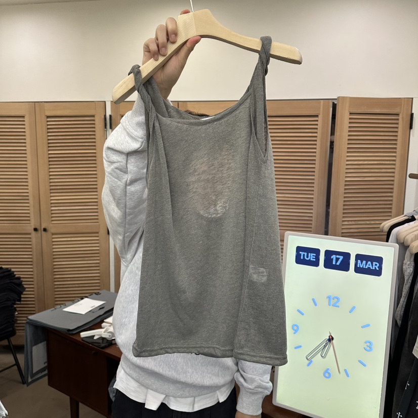 NUT韓國直郵女裝新款26春夏人氣真品熱賣推薦時尚吊帶背心NUT吊帶/背心圖色3