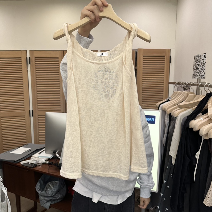 NUT韓國直郵女裝新款26春夏人氣真品熱賣推薦時尚吊帶背心NUT吊帶/背心圖色4