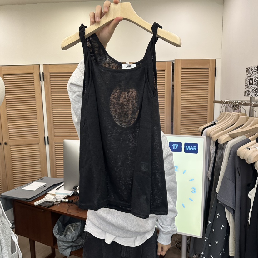 NUT韓國直郵女裝新款26春夏人氣真品熱賣推薦時尚吊帶背心NUT吊帶/背心圖色5