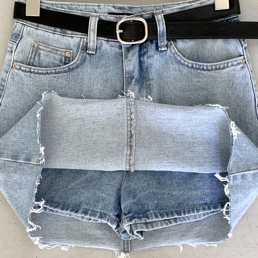 DAVICHI/D.SECOND東大門直郵女士新款時尚裙褲含隨機腰帶DAVICHI/D.SECOND裙褲