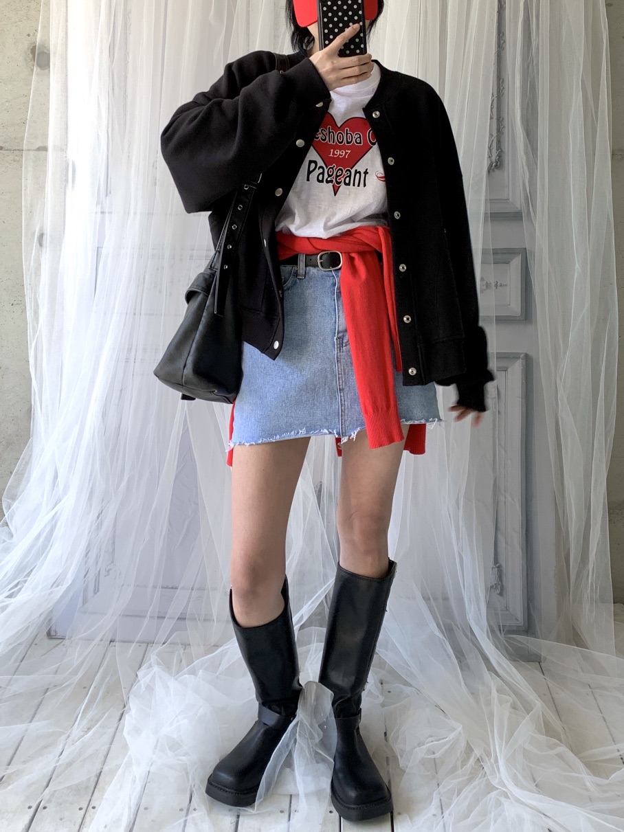 DAVICHI/D.SECOND東大門直郵女士新款時尚裙褲含隨機腰帶DAVICHI/D.SECOND裙褲