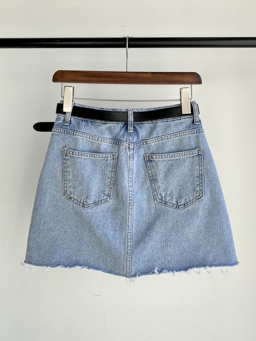 DAVICHI/D.SECOND東大門直郵女士新款時尚裙褲含隨機腰帶DAVICHI/D.SECOND裙褲