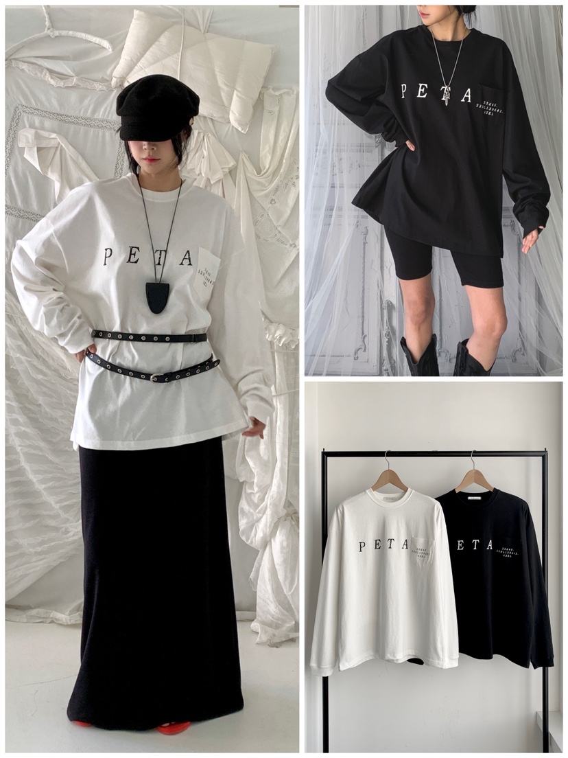 DAVICHI/D.SECOND韓國直郵女裝新品26春夏推薦真品長袖T恤DAVICHI/D.SECOND長袖T恤