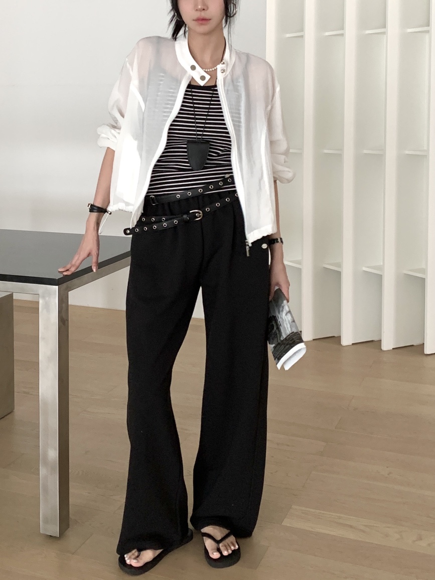 DAVICHI/D.SECOND東大門實拍女裝新款熱賣推薦夾克透明DAVICHI/D.SECOND夾克