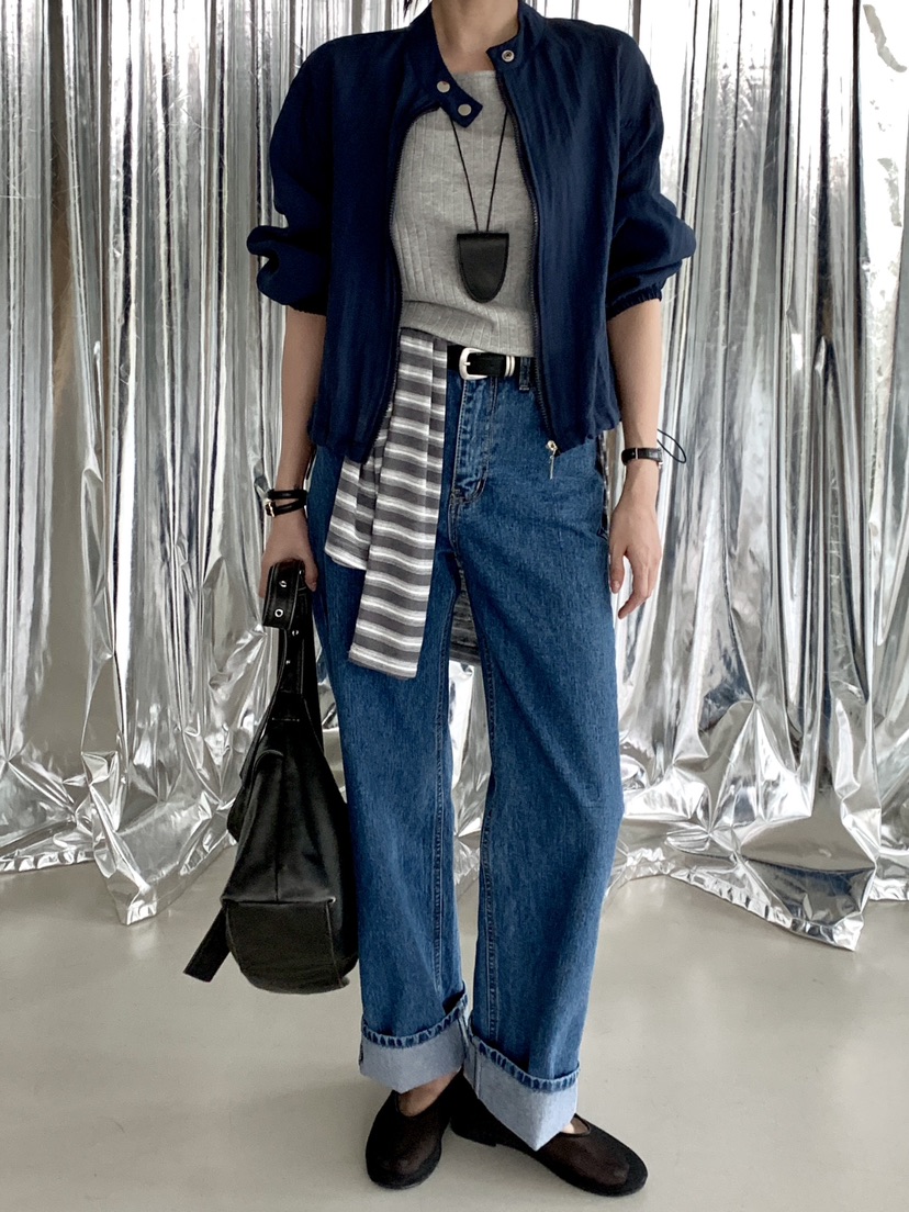 DAVICHI/D.SECOND東大門實拍女裝新款熱賣推薦夾克透明DAVICHI/D.SECOND夾克