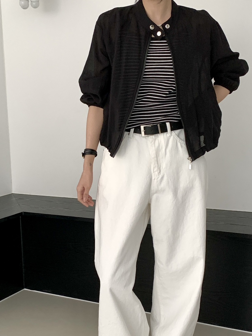 DAVICHI/D.SECOND東大門實拍女裝新款熱賣推薦夾克透明DAVICHI/D.SECOND夾克