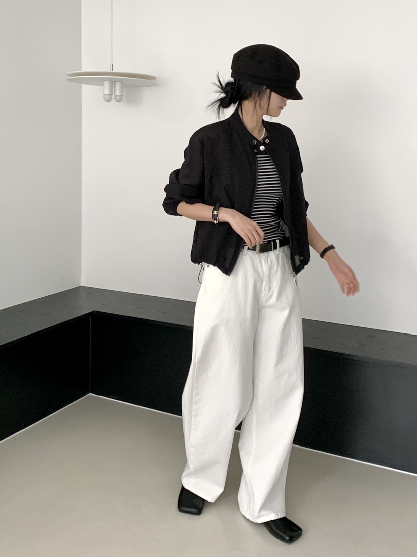 DAVICHI/D.SECOND東大門實拍女裝新款熱賣推薦夾克透明DAVICHI/D.SECOND夾克