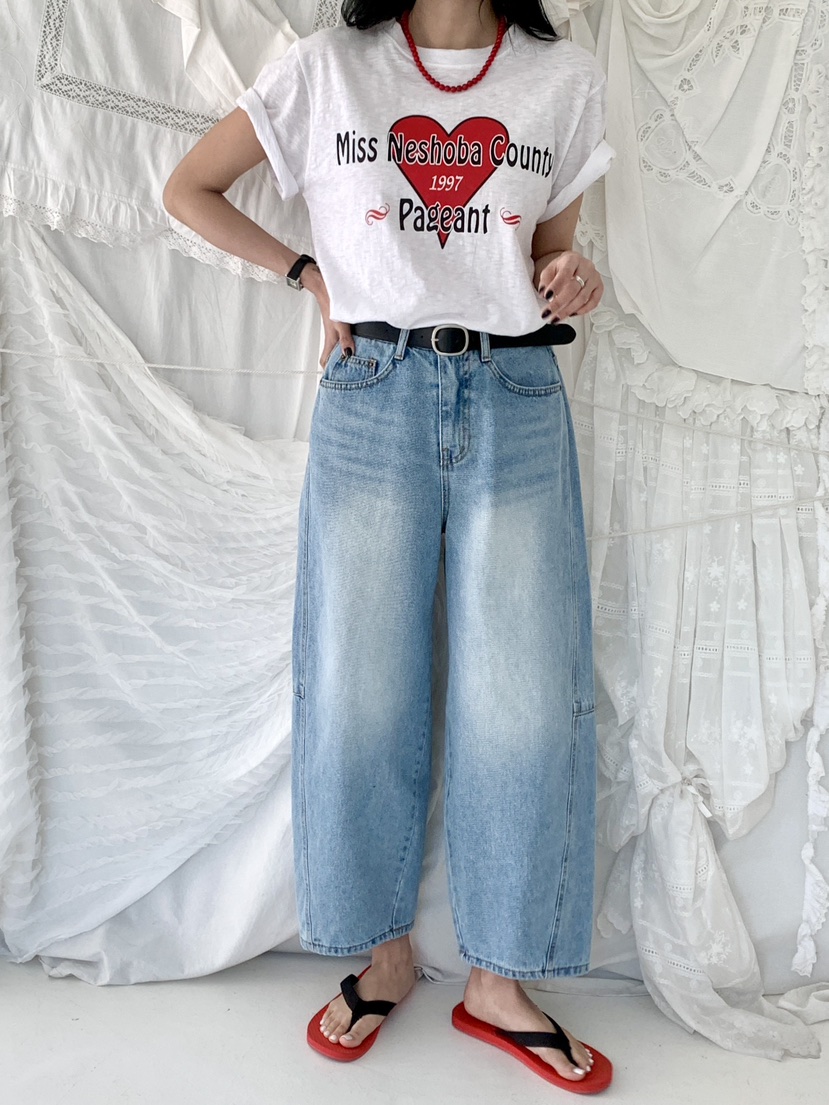 DAVICHI/D.SECOND韓國代購女士新品推薦牛仔褲含隨機腰帶DAVICHI/D.SECOND牛仔褲